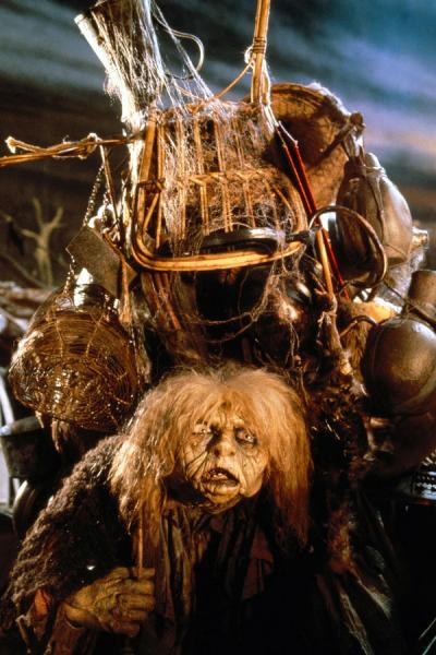 The Junk Lady from Labyrinth. This is how we're feeling right now!