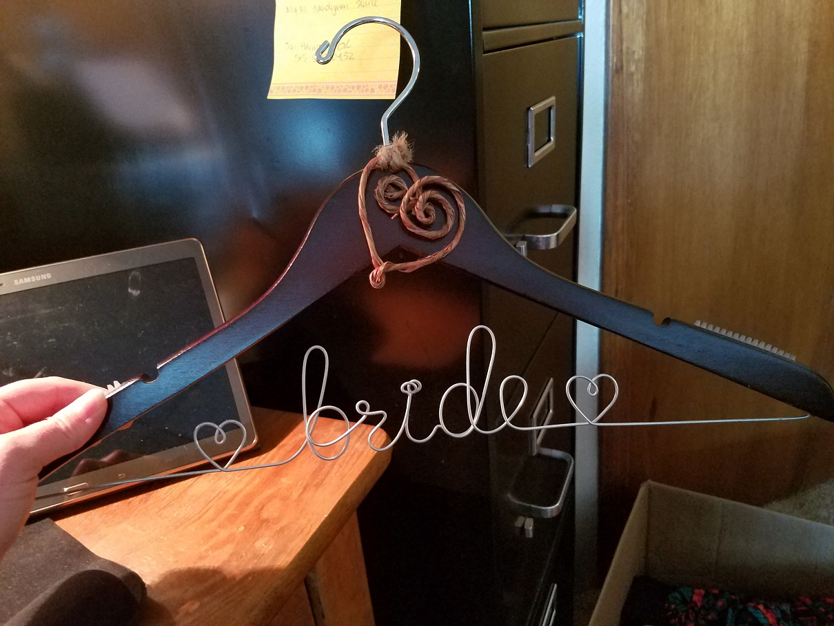 Bride hanger